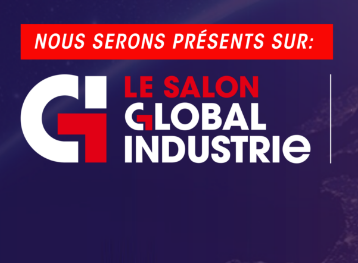 Nous serons présents sur le salon Global Industrie du 25 au 28 mars 2024